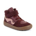 Froddo Barefoot TEX Go, Bourdeaux '26 (TEX membrane, water-resistant leather / nubuck, textile lining) - Extra Grip sole (Lifolit)
