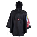 Hai Rain Poncho, Black "Retro" (Onesize)