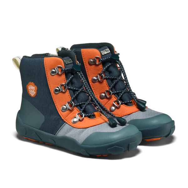 Affenzahn Discovy (TEX), Bunny 25/26 (Vegan, VK / Talvi) - paljasjalkakengät lapsille (Mid Boot Vegan Discovy)