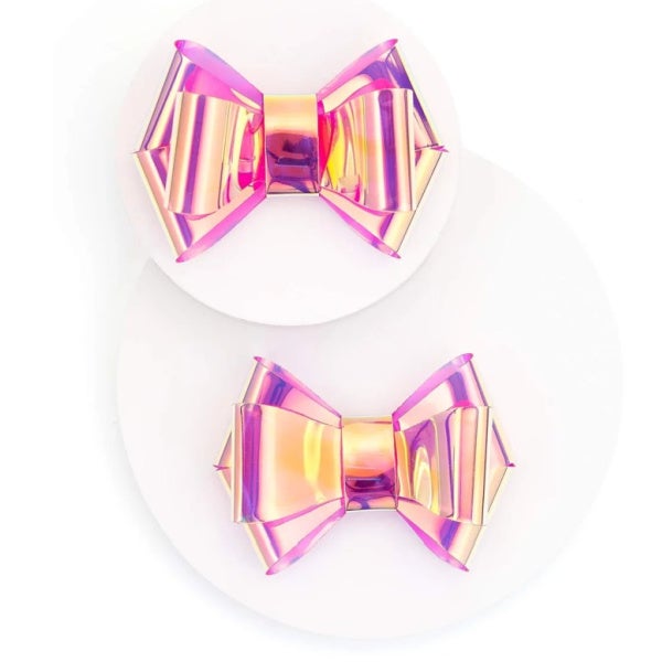 Shapen rusettikoriste hologrammihohdolla, Bow Clip Hologram - paljasjalkakeng&auml;t / sandaalit / ballerinat