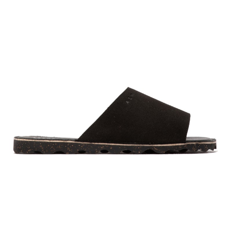 Asportuguesas Nala, Black '26 (vegan suede) - vaimentava Zero Drop-pohja