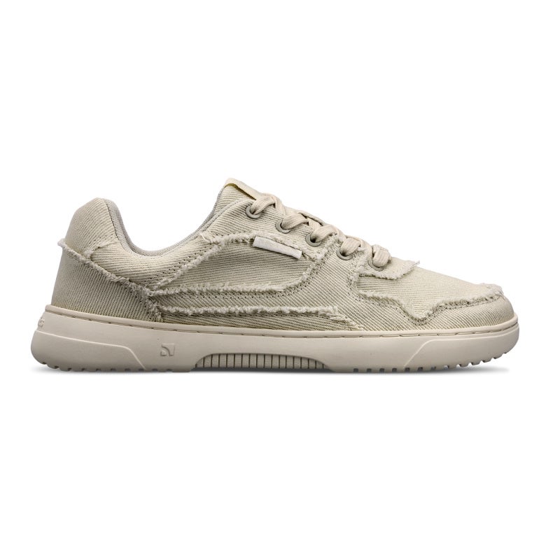 Barebarics Zing Denim, Cream White '26 (hapsureunainen farkkukangas) - vegaaniset