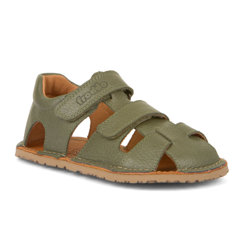 Froddo Barefoot Flexy Avi, Olive Green (nahka)