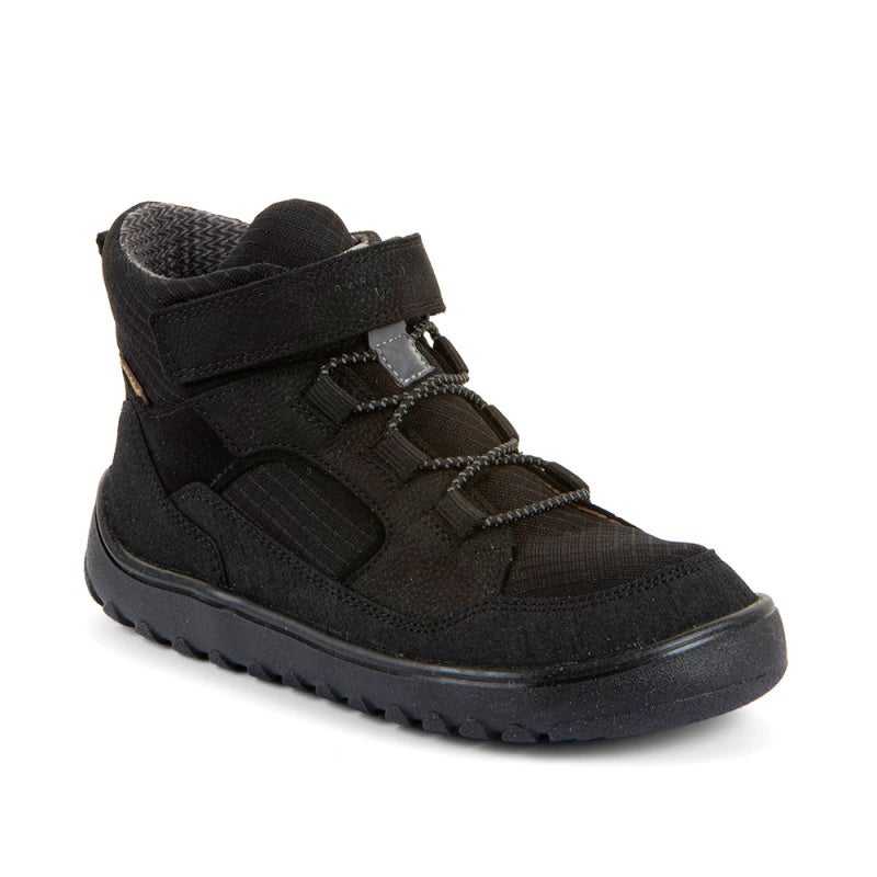 Froddo Barefoot UP Path TEX TL, Black 26/27 (TEX membrane, water-resistant ripstop / nubuck, textile lining) - UP Grip sole (Lifolit)