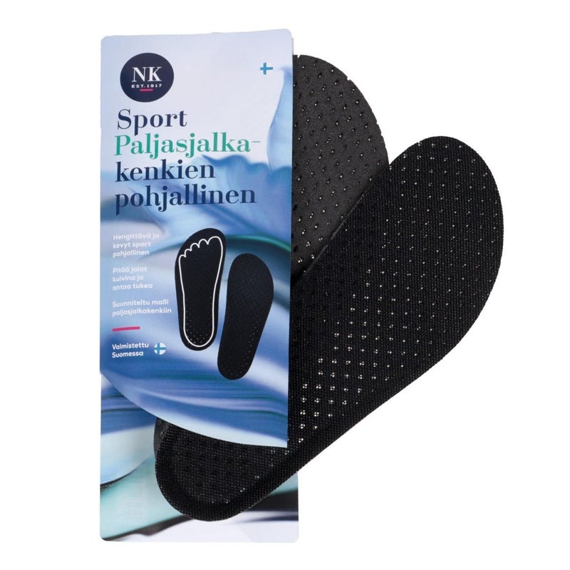 NK Sport - paljasjalkakenkien pohjalliset (mesh)
